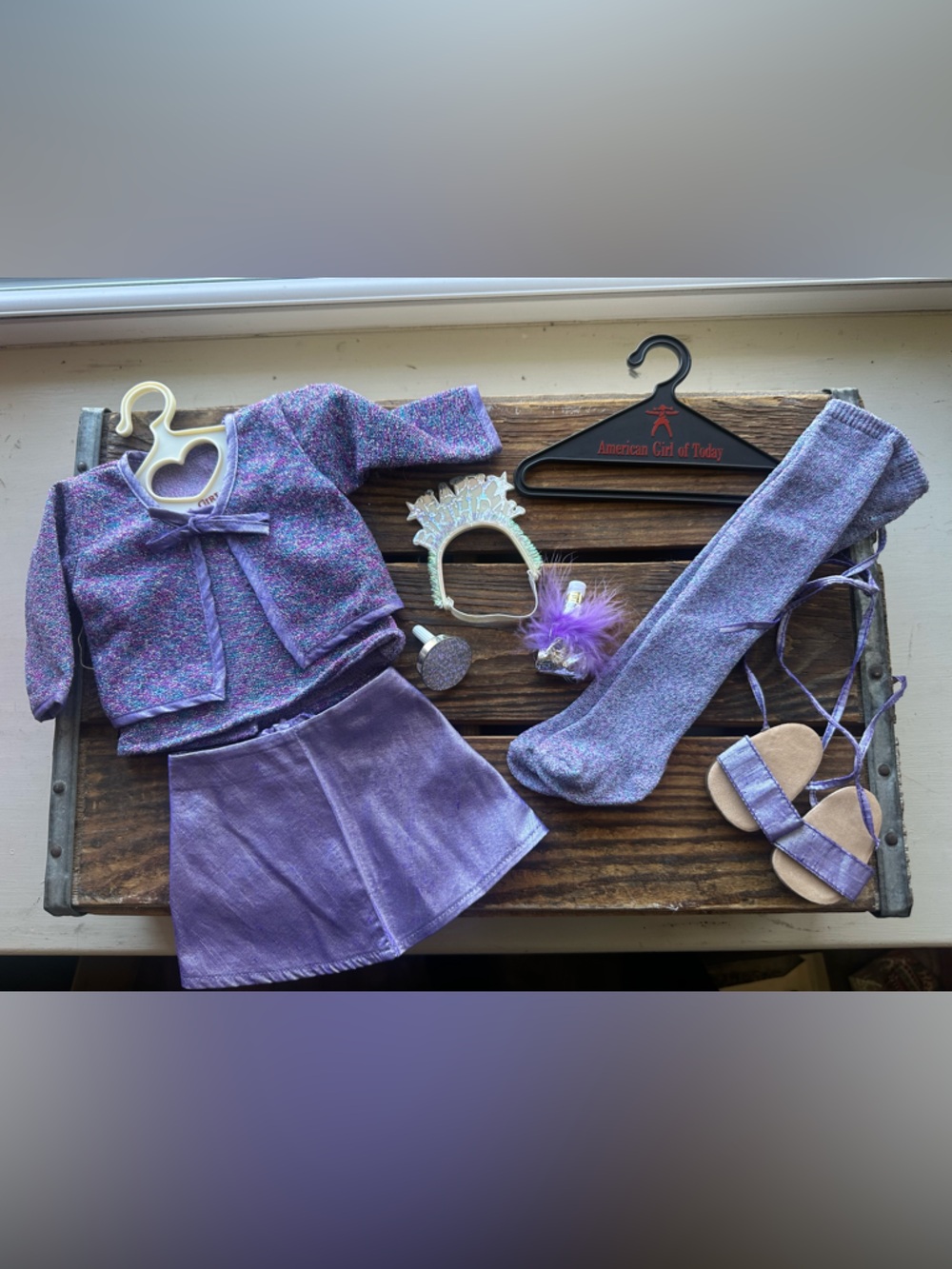 American Girls Millennium Party Outfit & Accessories New In Box